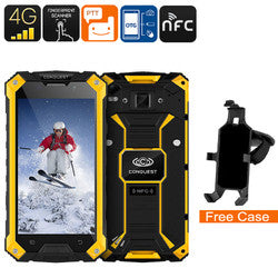 Conquest S6FP IP68 Smartphone (Yellow)
