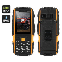 NO.1 A9 GSM Phone (Yellow)