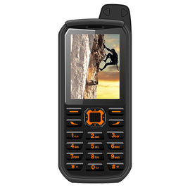 VK World Stone V3 Plus Cell Phone (Orange)