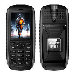 VK World Stone V3 Max Rugged Phone (Black)