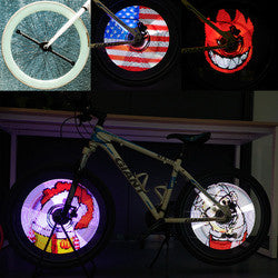 XuanWheel S1 Fahrrad LED Lauflicht 