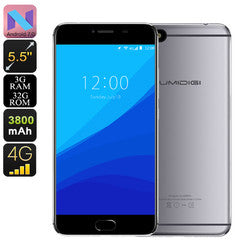 UMIDigi C Note Android Smartphone (Gray)
