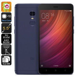 Xiaomi Redmi Note 4 Android Phone (Blue)