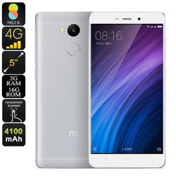 Xiaomi Redmi 4 Smartphone 16GB (Silver)