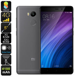 Xiaomi Redmi 4 Prime Smartphone 32GB (Grey)