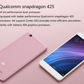 Xiaomi Redmi 4a Android Smartphone (Rosegold)