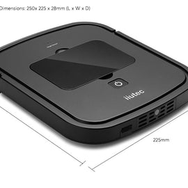 iiutec R-Cruiser Robot Vacuum Cleaner (Black)