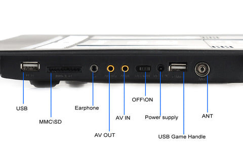 15 Inch Portable DVD with Copy Function