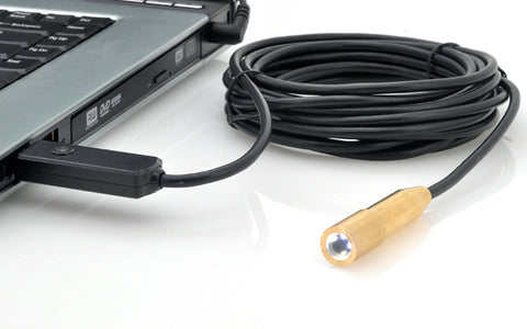 Waterproof USB Endoscope w 5 Meter Cable