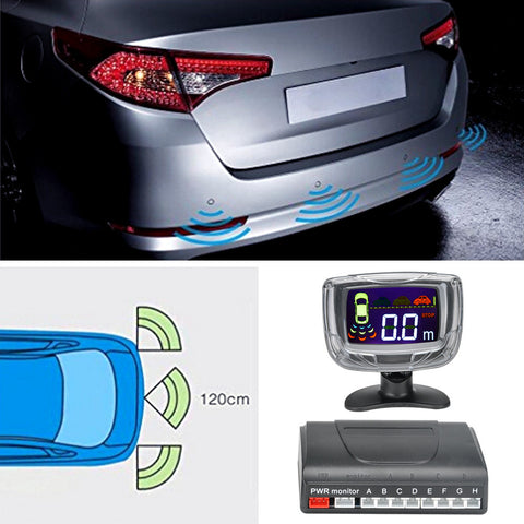 8 Ultrasonic Sensor Parking System