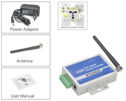 GSM Relay Controller (Blue)