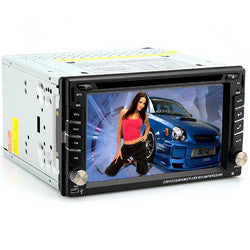 2 DIN 6.2 Inch Universal Car DVD Player