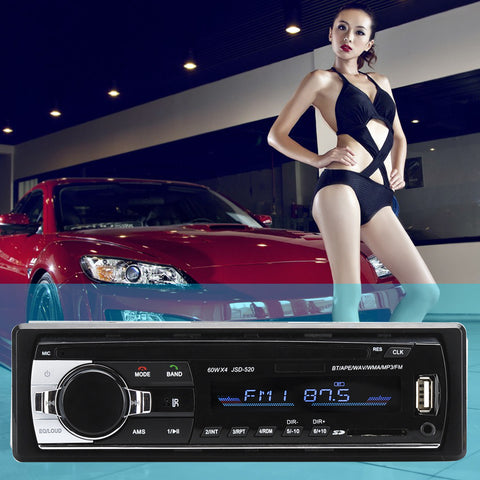 One DIN Bluetooth Car Stereo