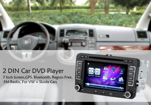 2 DIN Car DVD Player