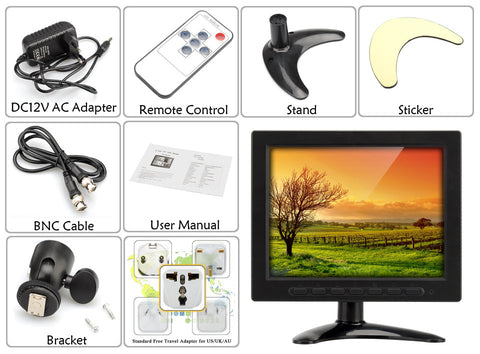 8 Inch TFT-LCD Monitor