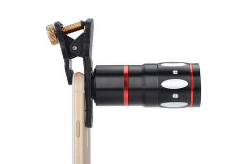 Universal 4-in-1 Smartphone Lens Kit (Black)