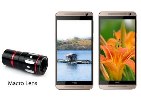 Universal 4-in-1 Smartphone Lens Kit (Black)