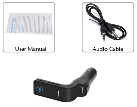 Bluetooth Car FM Transmitter (Black)