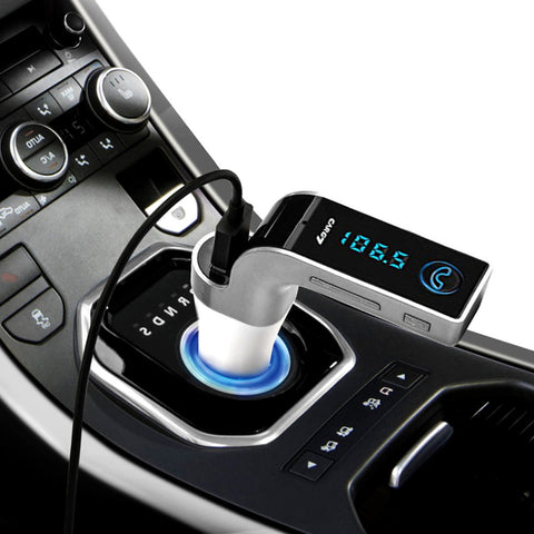 Bluetooth Car FM Transmitter (Silver)