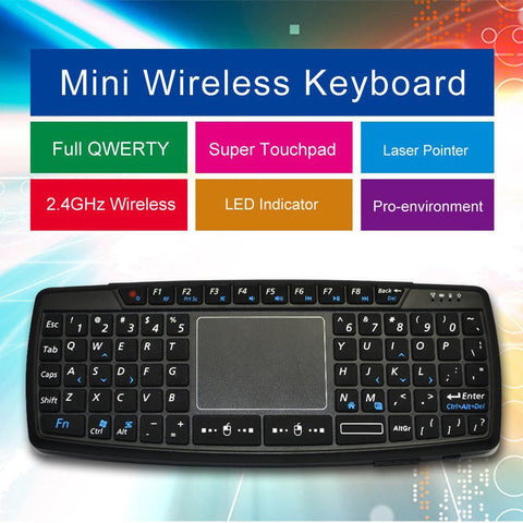 Viboton Wireless Mini Keyboard + Touchpad