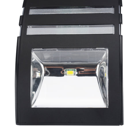 Outdoor Solar Powered Security Light (Black)