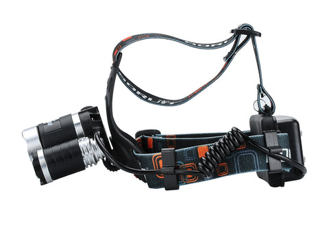 3 CREE XM-L T6 LED Head Lamp