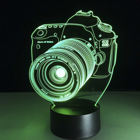 Creative 3D LED Lamp