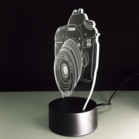 Creative 3D LED Lamp