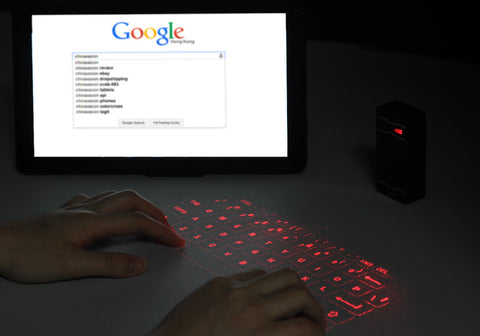 Wireless Laser Projection Keyboard With Mouse