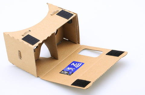 DIY Cardboard VR mobile phone 3D glasses