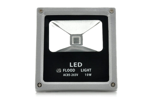 LED Flood Light 10W Multicolor w/ Remote