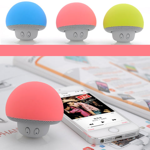 Mushroom Bluetooth Speaker (Red)