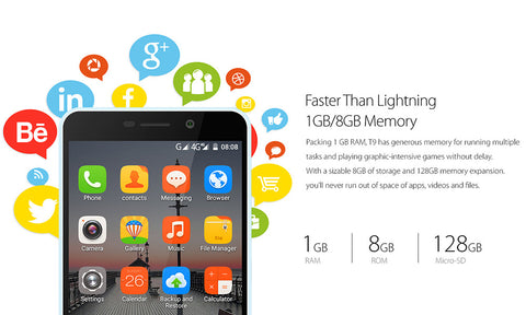 THL T9 Smartphone (Black)