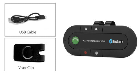 Hands Free Bluetooth Car Kit Speakerphone