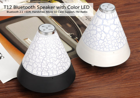 T12 Bluetooth Speaker (White)