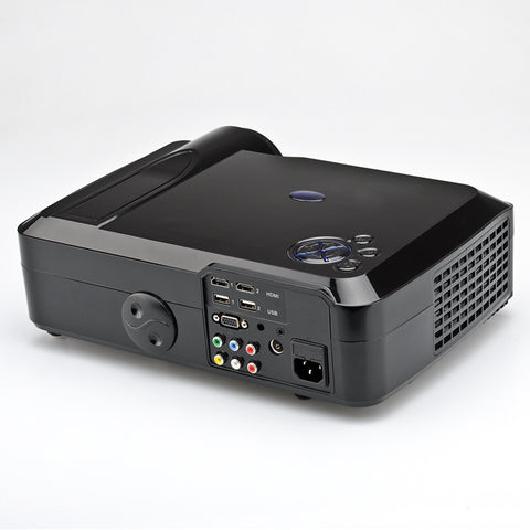 3800 Lumens LED Projector (Black)