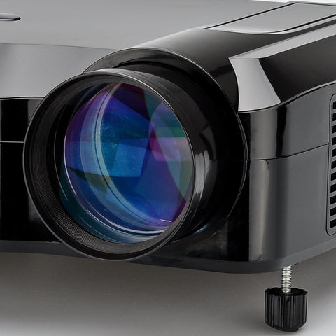 3800 Lumens LED Projector (Black)