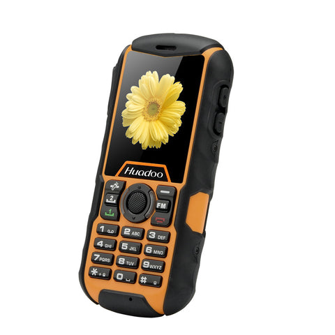 Huadoo H1 IP68 Rugged Cell Phone (Yellow)
