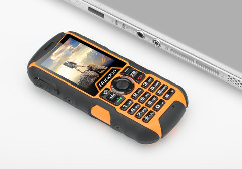 Huadoo H1 IP68 Rugged Cell Phone (Yellow)