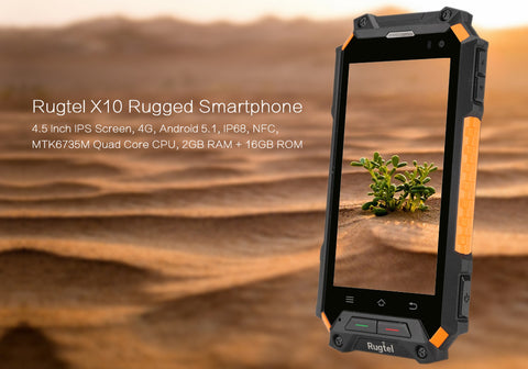 Rugtel X10 Rugged Smartphone