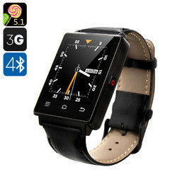 NO.1 D6 3G Smart Watch (Black)