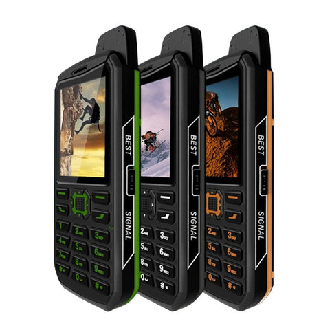 VK World Stone V3 Plus Cell Phone (Orange)