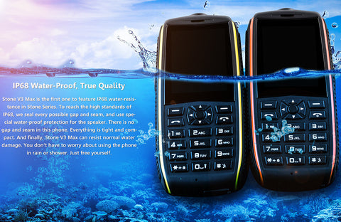 VK World Stone V3 Max Rugged Phone (Black)