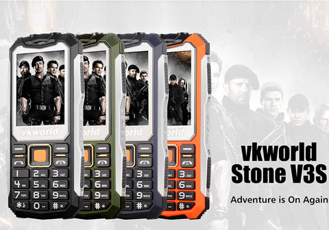 VKWorld Stone V3S Rugged Phone (Blue)