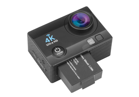 4K Wi-Fi Waterproof Action Camera (Black)