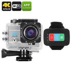 Q3H Waterproof 4K Sports Camera (Silver)