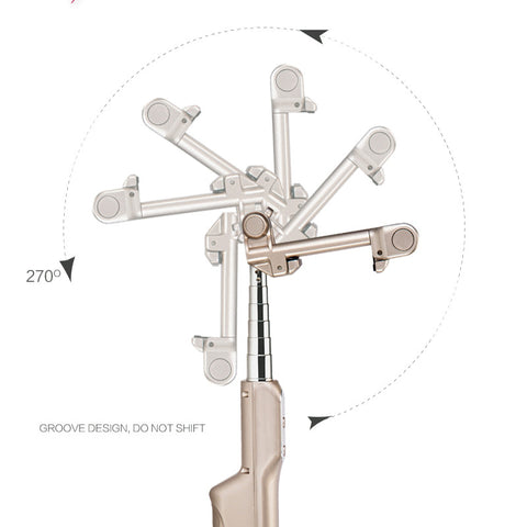 Selfie Stick For Android + iOS (Gold)