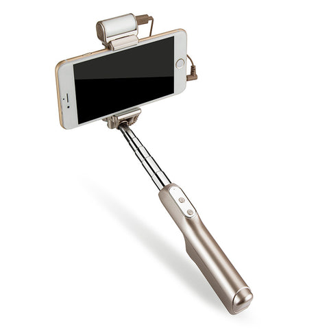 Selfie Stick For Android + iOS (Gold)