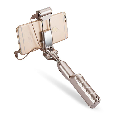 Selfie Stick For Android + iOS (Gold)