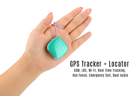 GPS Tracker + Locator (Green)